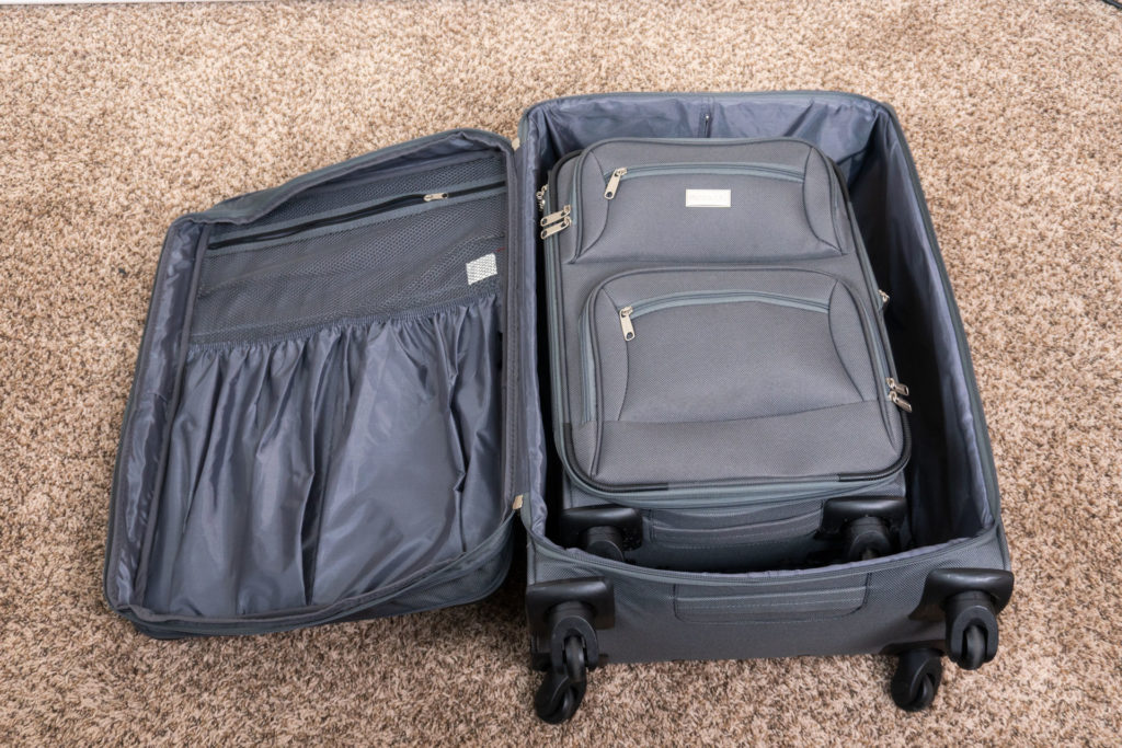 Holiday Travel Tips Two suitcases