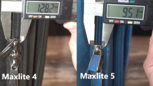 travelpro maxlite zipper size 2