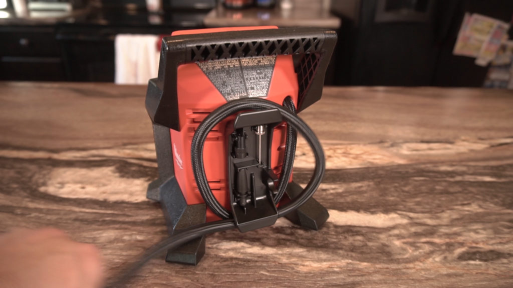 Best Portable Tire Inflator Milwaukee Cord Storage