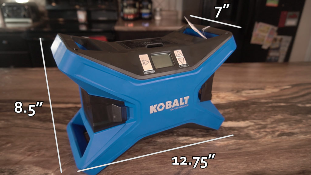 Best Portable Tire Inflator Kobalt Measurements